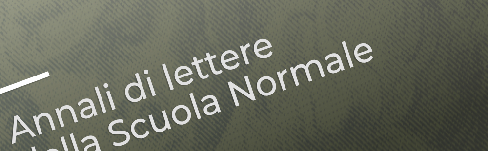 Annali di Lettere